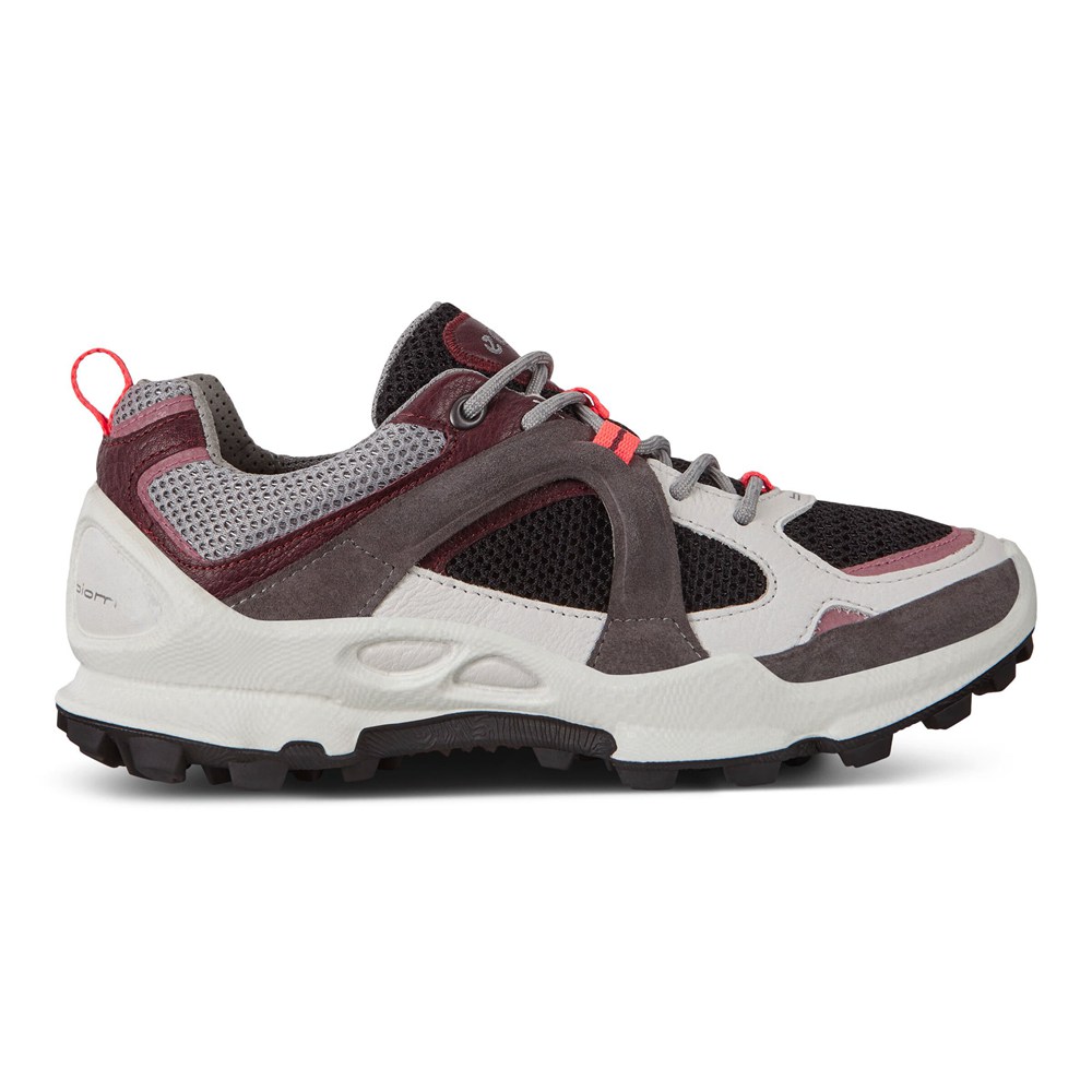 Tenis De Montaña Mujer - ECCO Biom C-Trail Bajos - Blancos/Marrom/Negros - RSH476031